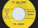 THE CHEQUES northern soul STIX AND STONES garage 45 HEAR