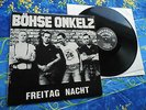 BÖHSE ONKELZ ? FREITAG NACHT? RARE  ROCK O RAMA PUNK LP #1A