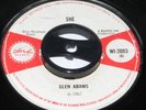 7 inch SHE - GLEN ADAMS,LISTEN
