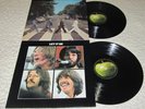 Two Beatles UK Apple Vinyl LPs-Abbey Road & Let It Be