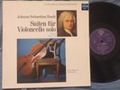 BACH - Cello Suites Nos. 1-4 REINE FLACHOT Saphir LP NM-