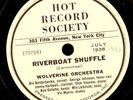 WOLVERINE ORCHESTRA Riverboat Shuffle / Lazy Daddy  (1924) Schellackplatte X2881