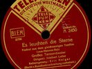 ADALBERT LUTTER ORCH. Es leuchten die Sterne / Das ist Berlin     78rpm    S7757
