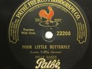 78rpm Belle Baker - Her 1st Record 1919 - Scarce Pathe vertical cut record