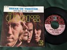 RARE  THE DOORS 1967 Picture Sleeve & 45   BREAK ON THROUGH
