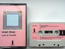 URIAH HEEP Look At Yourself RARE 1971 UK CASSETTE TAPE ALBUM, PAPER LABELS