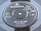 CILLA BLACK ORIG 1963 UK 45     LOVE OF THE LOVED   MISSPELT CILIA