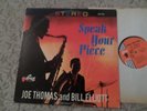 Speak Your Piece - Joe Thomas and Bill Elliott - Sue Records Lp