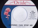 Crossover Soul 45 T.S.U. TORONADOS Nothing Can Stop Me OVIDE VG++ HEAR