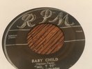 Jimmie Nelson BABY CHILD 45 RPM Chicago Blues Honey Dripper