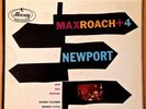 THE MAX ROACH 4 NEWPORT  MERCURY STEREO FR 2/2 BOOKER LITTLE  EXCELLENT+