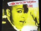 Bow Wow Wow live vinyl LP ltd. ed. numbered 66 of 100 white label Annabella Lwin
