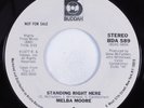 70s Soul 45 MELBA MOORE Standing Right Here BUDDAH HEAR