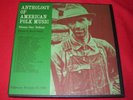 v/a ANTHOLOGY OF AMERICAN FOLK MUSIC LP (1960)  FOLKWAYS w/booklet Harry Smith