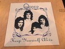 Queen Keep Yourself Alive  LP, Live Album White Label Rare Sleeve