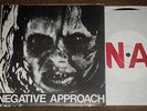NEGATIVE APPROACH EP 1982 2nd Press T & G #7  w/INSERT 1000 Made, RARE PUNK