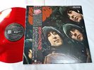 BEATLES RUBBER SOUL JAPAN ORIGINAL 1982 UK CUTTING LIMITED MONO RED VINYL W/OBI