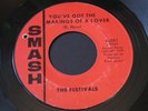 Festivals   You've Got the Makings of a Lover   Smash   TX northern soul 45 HEAR