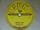 1956 Rockabilly 78 rpm WARREN SMITH Ubangi Stomp / Black Jack David  SUN 250