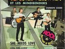 WAYNE FONTANA et les MINDBENDERS 45 EP SHE NEEDS LOVE+PS FRANCE RARE