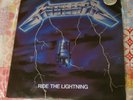 Metallica 1984 original Ride the Lightning Double LP
