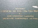 STRAVINSKY L'OISEAU DE FEU ORCHESTRE SYMPHONIQUE PARIS IGOR STRAVINSKY J7423-26