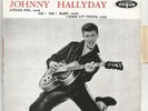 JOHNNY HALLYDAY T'aimer follement EP VOGUE 1960 LANGUETTE ET CENTREUR