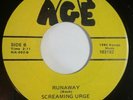 Screaming Urge - Homework / Runaway 45 New Age rare Ohio punk