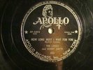 78 : APOLLO 435-THE LARKS - HOW LONG MUST I WAIT FOR YOU/ MY LOST LOVE -DOO WOP