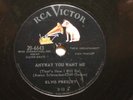78 RPM Elvis Presley RCA VICTOR 6643 Love Me Tender / Anyway You Want Me   E