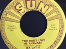 Sun Records 45 351 Vg Ira Jay II You Don't Love Me Anymore