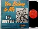 The DUPREES You Belong To Me 1962 Doo Wop Classic 1st press Coed MG 26