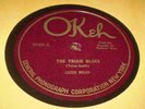 78rpm Blues Okeh 8049 - LIZZIE MILES - EVA TAYLOR -  The Trixie Blues - 1923