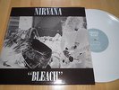 Nirvana - Bleach - very Rare original  UK white Vinyl LP only 300 copies