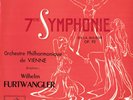 BEETHOVEN Symphony 7 FURTWANGLER Vienna PO EMI FALP-115 FR1 Ed.1 $4 Shipping WW