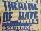 THEATRE OF HATE / SOUTHERN DEATH CULT ORIGINAL CONCERT POSTER RARE
