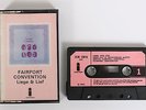 FAIRPORT CONVENTION Liege & Lief RARE 1969 UK CASSETTE TAPE ZCIR 15016