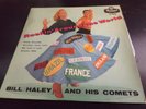 BILL HALEY & HIS COMETS:ROCKIN' AROUND THE WORLD:UK EP:RARE: ROCKABILLY 45 : EX+