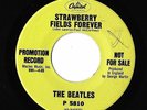 BEATLES STRAWBERRY FIELDS FOREVER/PENNY LANE 1967 PROMO CAPITOL 5810 YELLOW