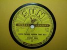 JOHNNY CASH-GUESS THINGS HAPPEN THAT WAY/COME IN STRANGER-SUN 295-78 RPM