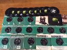 Beatles singles. A collection of 25 Beatles singles + box tape, live at the BBC.
