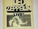 LED ZEPPELIN: LIVE  - INSTANT ANALYSIS- BBR020- SAN FRANCISCO 69'-LONDON 71' SEE