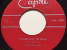 MOD YEYE BEAT Dorothy Foy I WANT TO HOLD YOUR HAND Capri 45 rare French Beatles