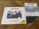 TELEPHONE Dure limite LP pressage portugais Bio  RARE