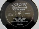 BOBBY DARIN 78 : MACK THE KNIFE / WAS THERE A CALL FOR ME - '59 GEM FROM AFRICA