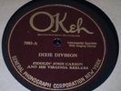 78rpm Country Okeh 7003 FIDDLIN' JOHN CARSON & VIRGINIA REELERS - Dixie Division