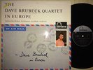 The Dave Brubeck Quartet in Europe Fontana Dutch Only  EX
