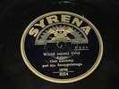 POLISH 78 RPM  SYRENA ELECTRO 3254 RARE LABEL