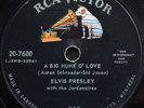 RARE 1959 Elvis Presley 78 A Big Hunk O' Love / My Wish Came True CANADA ONLY EX