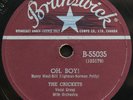 BUDDY HOLLY & THE CRICKETS 78 Oh Boy / Not Fade Away RARE EX
